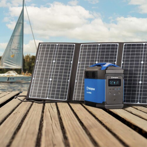 Westinghouse Portable Power Station with Solar Power for Outdoor Events