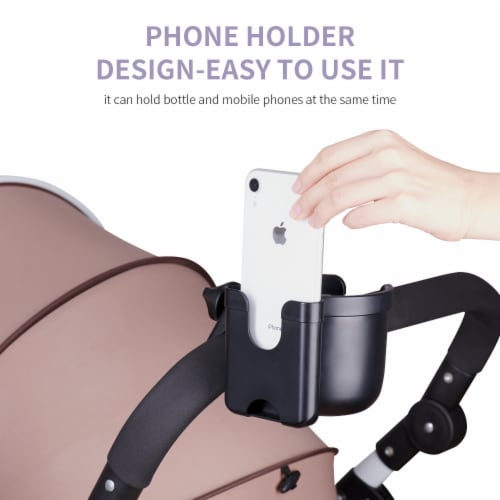 2-in-1 Stroller Cup Holder Perspective: top