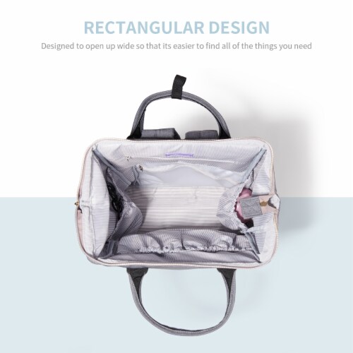 Sunveno Classic Diaper Bag Backpack Perspective: top