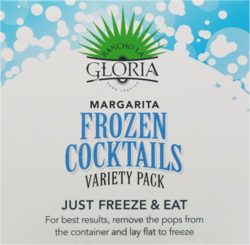 Rancho La Gloria Margarita Frozen Cocktails Variety Pack Perspective: top