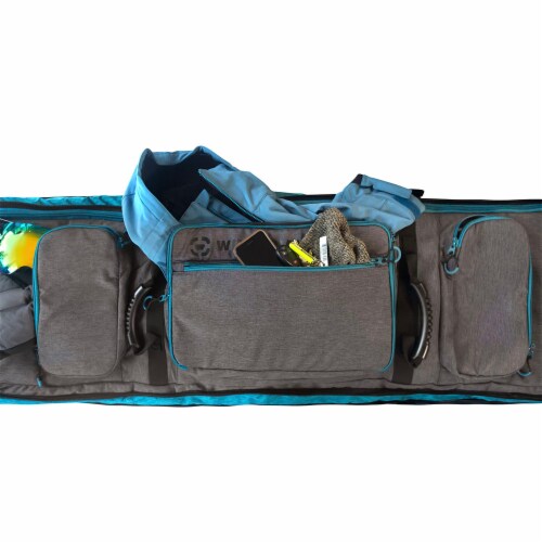 Winterial Rolling Expandable Snowboard and Ski Bag 