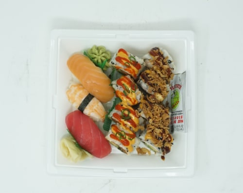 Yummi Sushi Box 1 Perspective: top