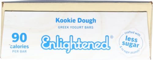 Enlightened® Kookie Dough Greek Yogurt Bars Perspective: top