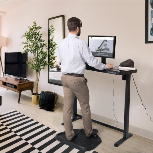 Living Essentials Griffin Anti-Fatigue Contoured Foam Standing Desk Mat, 1  - Gerbes Super Markets