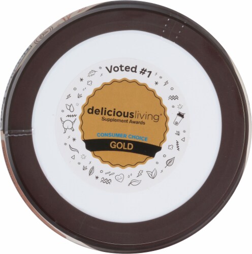 KOS® Organic Chocolate Plant Protein Powder Perspective: top