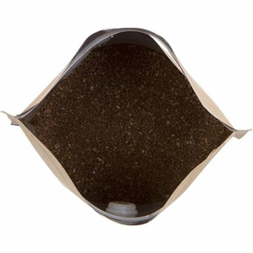 Cold Brew Natural Hazelnut Low Acid 100% Colombian Gourmet Coffee Dark Roast Coffee 1lb Perspective: top