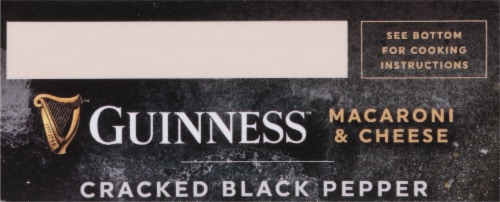 Guinness™ Cabot Cracked Black Pepper Macaroni & Cheese Perspective: top