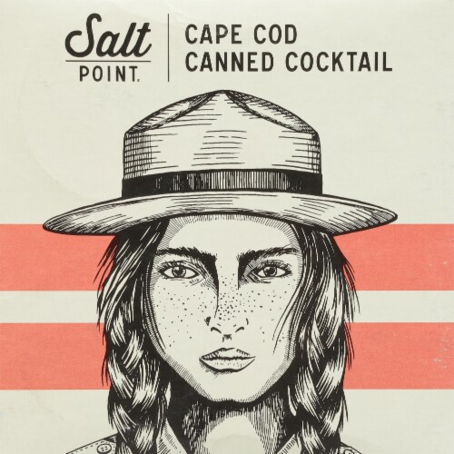 Salt Point Beverage Company Cape Cod Ready to Drink Cocktail Perspective: top