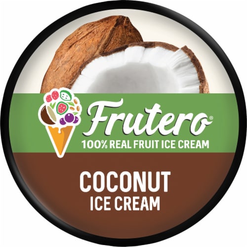 Frutero® Coconut Ice Cream Perspective: top