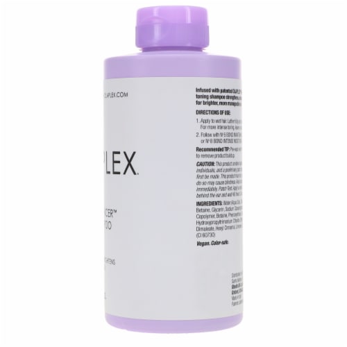 Olaplex No.4P Blonde Enhancer Toning Shampoo Perspective: top