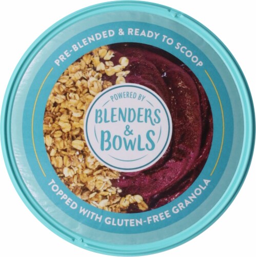 Blenders & Bowls Peanut Butter Acai Bowl Perspective: top