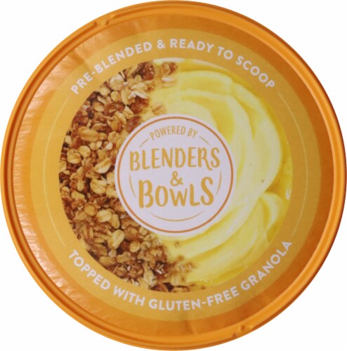 Blenders & Bowls Tropical Smoothie Bowl Perspective: top