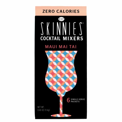 RSVP Skinnies™ Maui Mai Tai Cocktail Mixers (4 Pack) Perspective: top