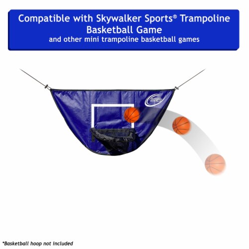 Botabee 2-Pack Mini 5  Orange Foam Basketballs for Trampoline Hoop Game Perspective: top