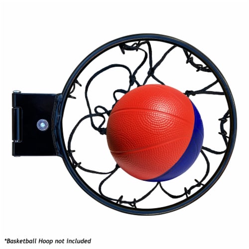 Botabee Mini Foam Basketball Set, 2 Pack | Blue/Red for Hoops & Sets Perspective: top