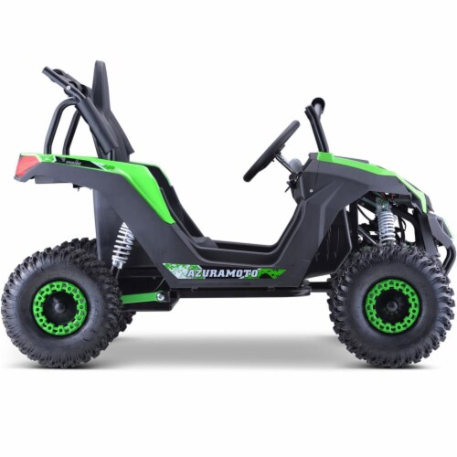 MotoTec 48v 1200w Electric UTV Green 1 Jay C Food Stores