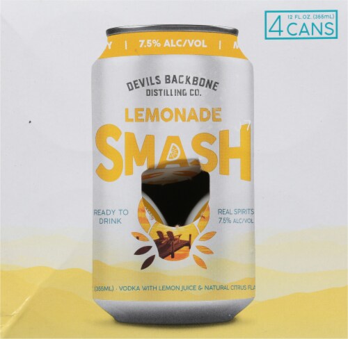Devils Backbone Distilling Co. Lemonade Smash Perspective: top