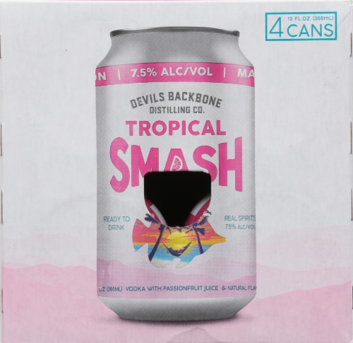 Devils Backbone Distilling Co. Apple Blossom Smash Ready to Drink Cocktail Perspective: top