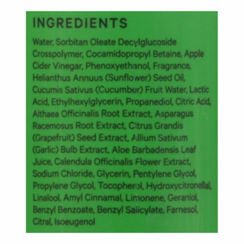 The Honey Pot Cucumber Aloe Daily Intimate Foaming Wash Perspective: top