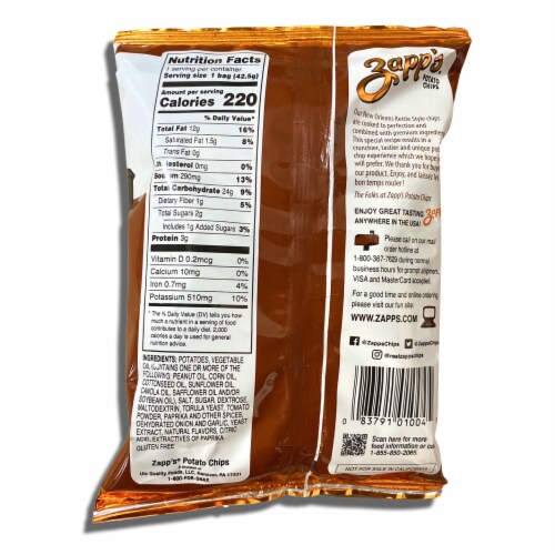 New Orleans Kettle Style Potato Chips Bundled By Tribeca Curations | Value Pack of 12 (Mesqui Perspective: top