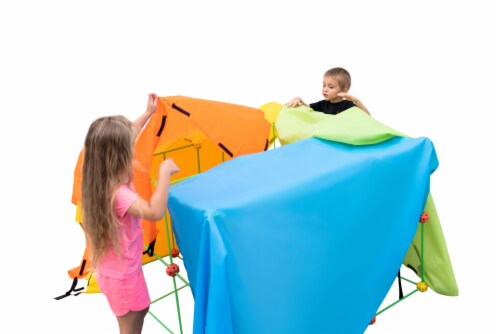 Funphix Glow in The Dark Building Fort Perspective: top