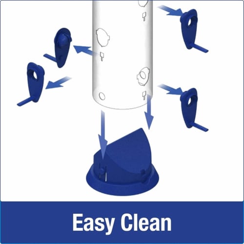 Natures Way NWWPFFB19 Wide Funnel Flip Top Bird Feeder Perspective: top