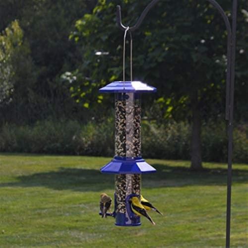 Natures Way Bird Products Squirrel Proof Funnel Flip Top Bird Feeder Perspective: top
