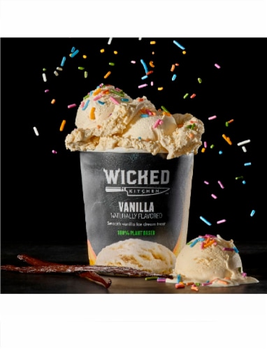 Wicked Kitchen Plant Based Vanilla Ice Dream Perspective: top