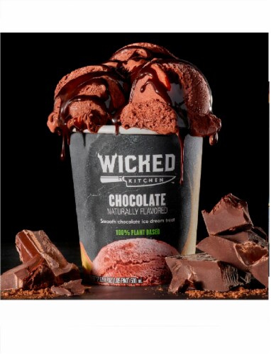 Wicked Kitchen Plant Based Chocolate Ice Dream Perspective: top