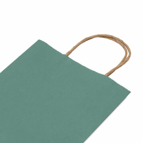 Green gift store bags bulk