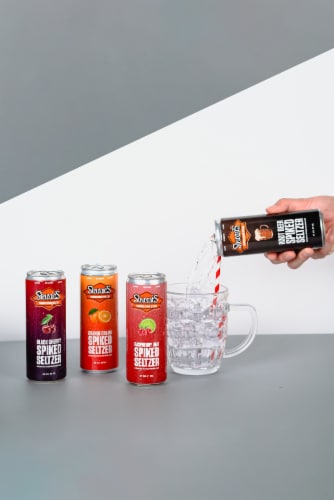 Stewart's Spiked Seltzer Variety Pack Perspective: top