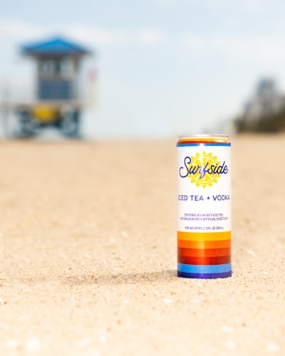 Surfside Iced Tea + Vodka Perspective: top