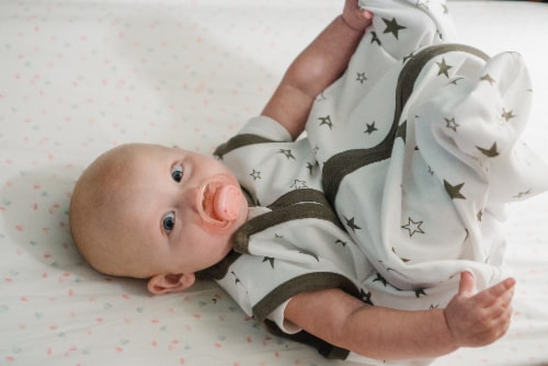 Bublo Baby Wearable Blanket, Cotton Sleep Sacks for 6-12 Months, 100% Cotton, Medium Size Perspective: top