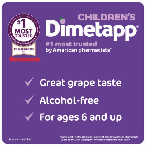 Children’s Dimetapp Cold & Allergy Perspective: top