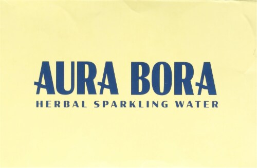Aura Bora™ Ginger Meyer Lemon Sparkling Water Cans Perspective: top
