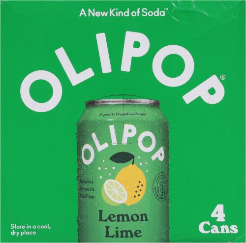 Olipop® Lemon Lime Perspective: top
