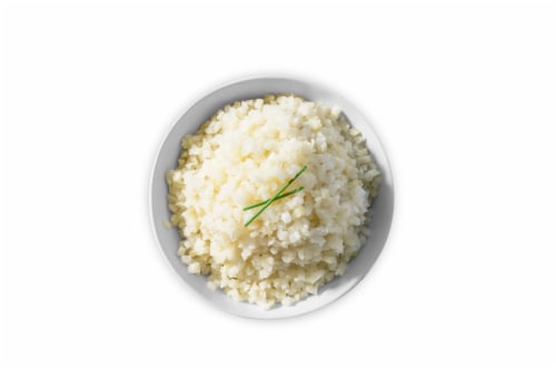 Tattooed Chef® Frozen Organic Riced Cauliflower Perspective: top
