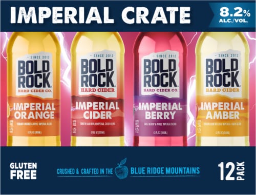 Bold Rock® Hard Cider Variety Pack Perspective: top