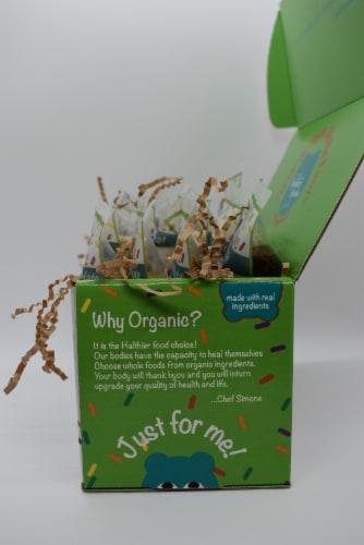 Organic Couture Treats for kids Perspective: top