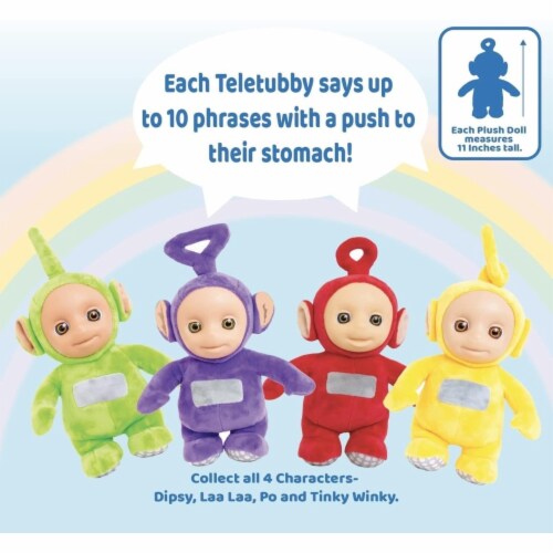 Teletubbies Talking Po Red Plush 11 Character Doll Giggles Talks