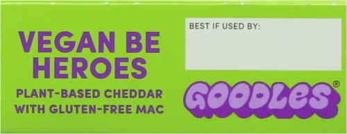 Goodles® Vegan Be Heroes Plant Based Gluten Free Mac and Cheese Perspective: top