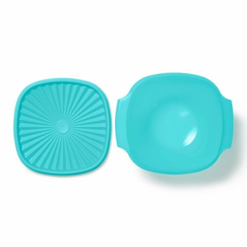 Tupperware Heritage Square Bowl - Aruba Perspective: top
