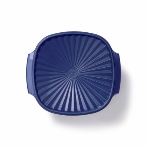Tupperware Heritage Square Bowl - Arctic Night Perspective: top