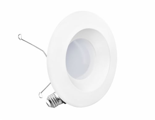 6 In. WiFi Smart 12W 1100LM Thin Recessed Retrofit LED Light/Google, Wet Rated (6 Pack) Perspective: top