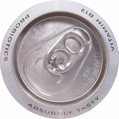 Humm® Zero Sugar Raspberry Lemonade Probiotic Kombucha Perspective: top