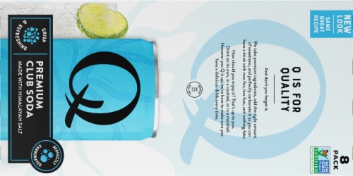Q Mixers Club Soda Perspective: top