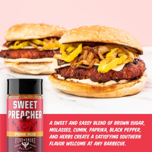 Fire & Smoke Society® Sweet Preacher® Pork Rub Perspective: top