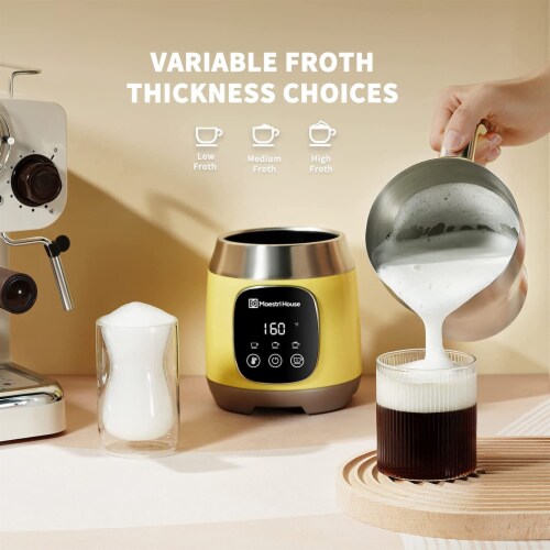 Maestri House 21 Ounce Detachable Smart Touch Digital Milk Frother