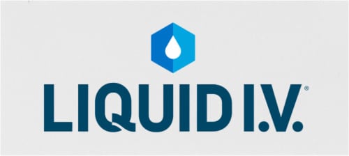 Liquid I.V.® Hydration Multiplier® Zero Sugar Green Grape Electrolyte Drink Mix Packets Perspective: top
