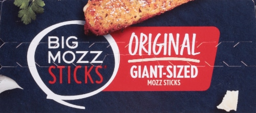 Big Mozz™ Premium Mozzarella Sticks Perspective: top